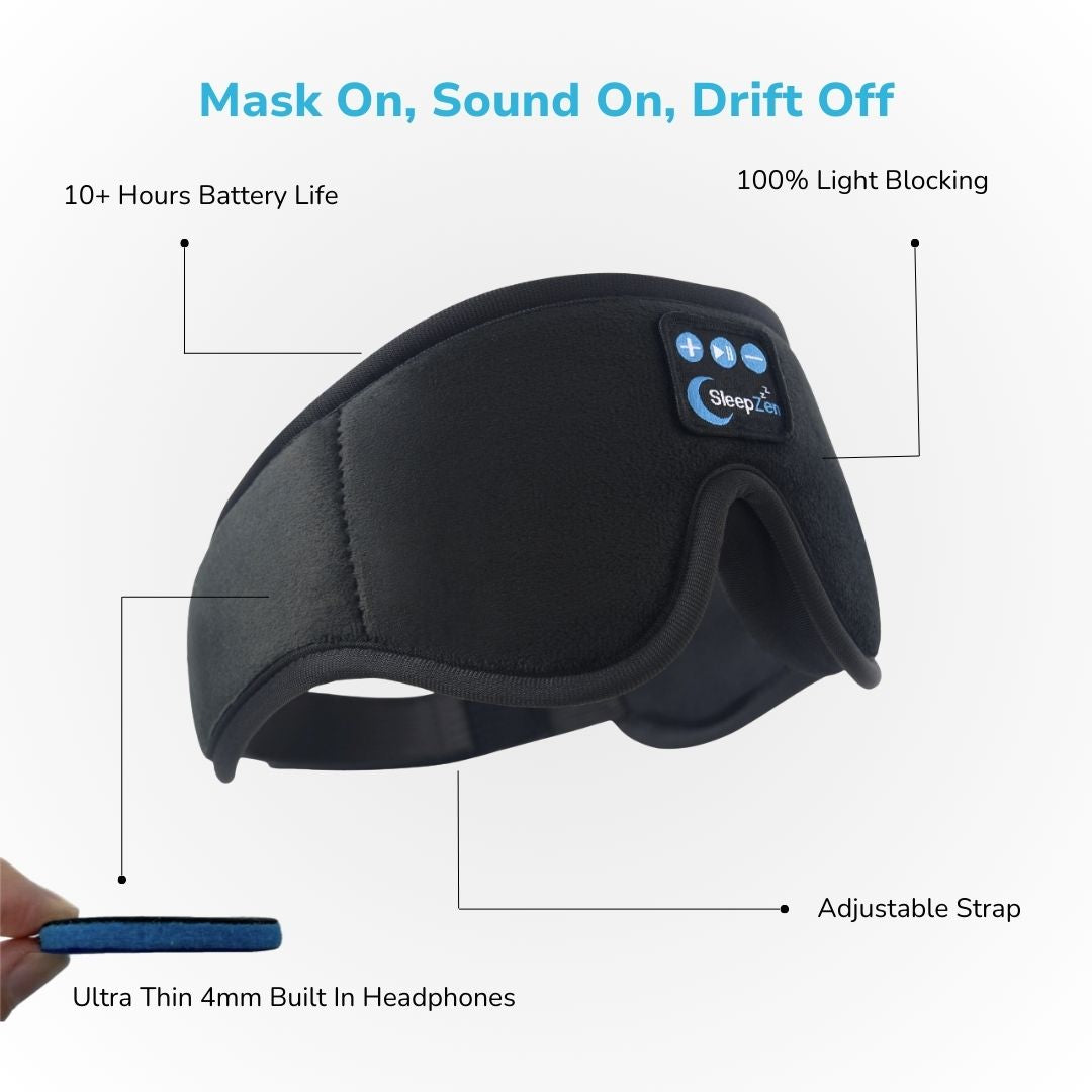 Sleep Zen® - Sleep Mask Sound 3D 2.0